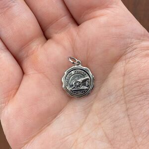 Vintage Bates & Klinke 925 Sterling Silver "Valley Forge" Pendant Bracelet Charm